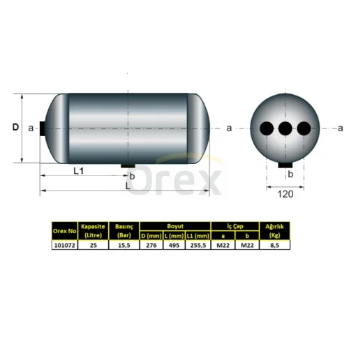 Air Tank, Compressed-Air System