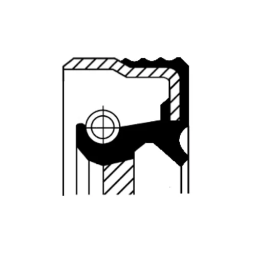 Seal Ring 78x104x11 Crank Front ,  (w,out  Spring)