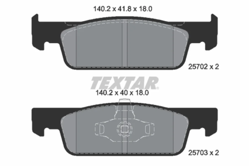 Brake Pad Set, disc brake (Braking System)