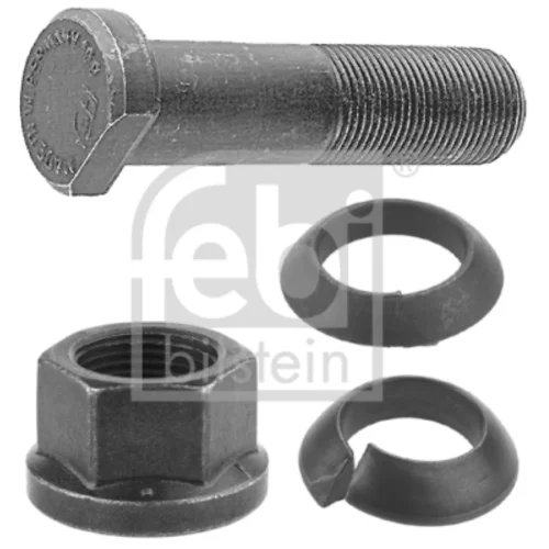 Bijon M20x77mm Somunlu (Siyah)